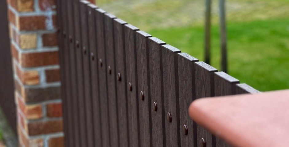 Koksnes polimēra WPC žogi