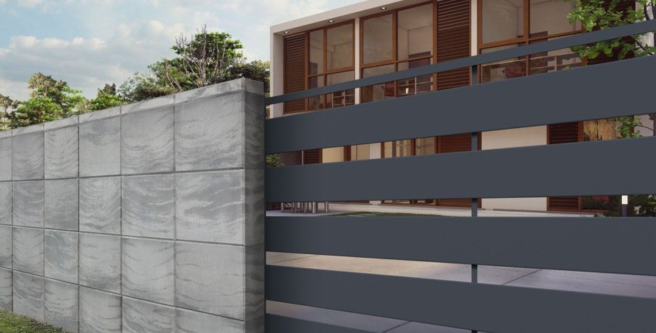 Заборные блоки Roma Giga