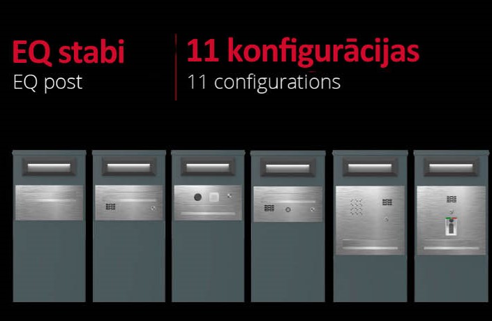Moderni metāla žogu stabi