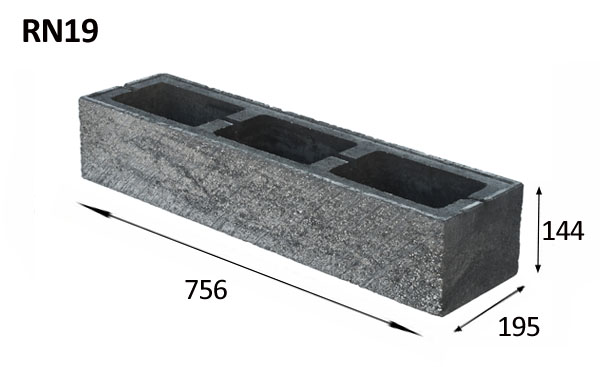 RN19 žoga bloki