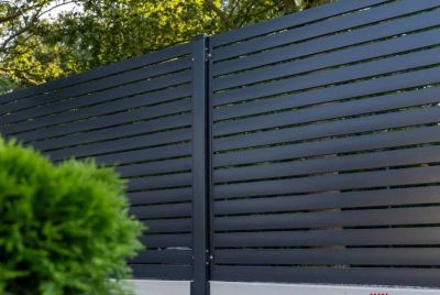 Horizontālie metāla žogi