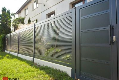 horizontālie metāla žogi Diverso