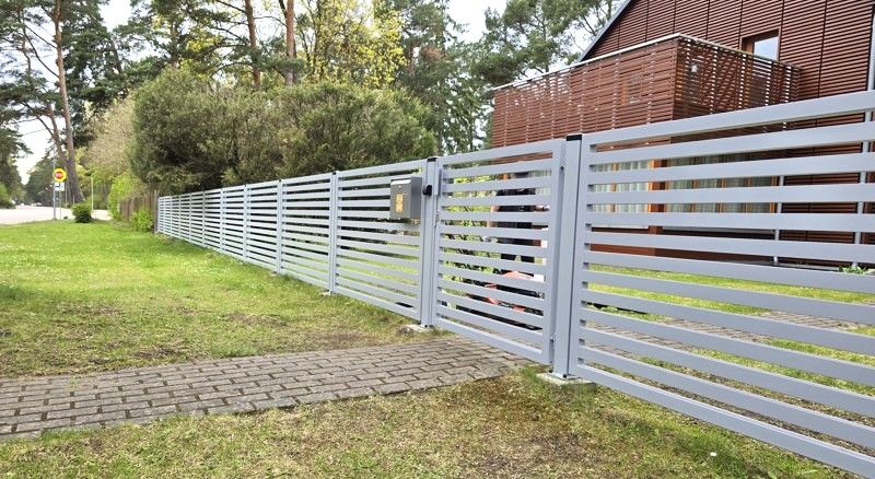 проект забора Юрмала